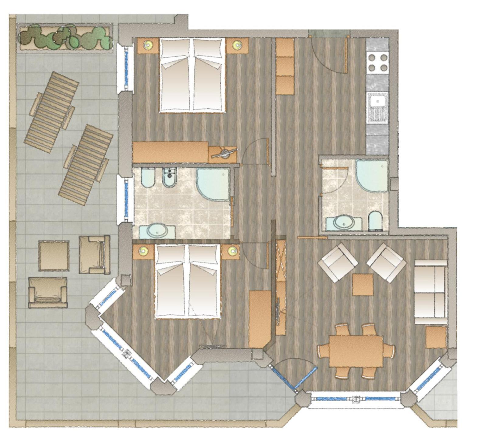 Apartments Belaval Santa Cristina Val Gardena المظهر الخارجي الصورة